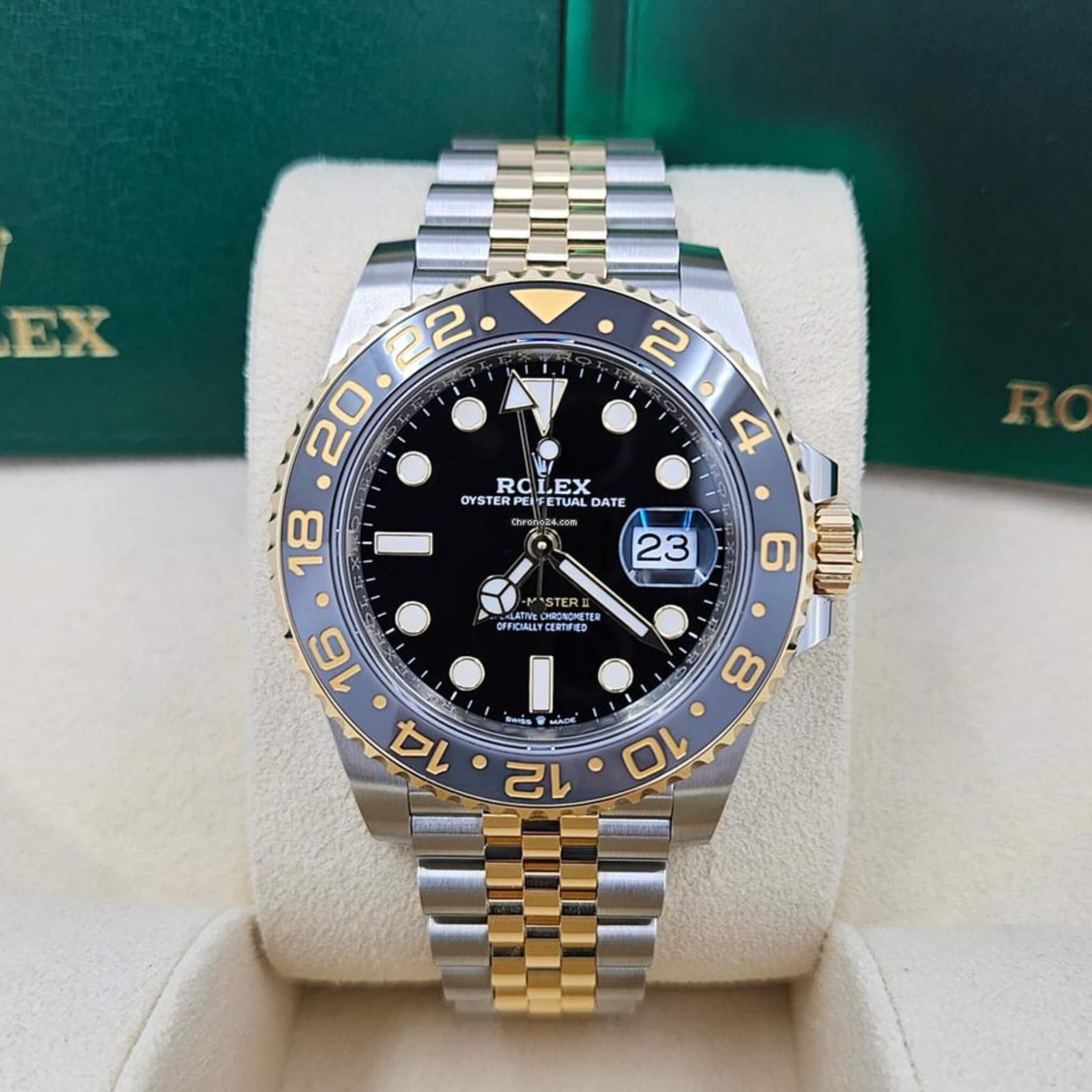 ROLEX GMT 2 Master Edition Luxury Inspired Wrist Watch SamFlixx